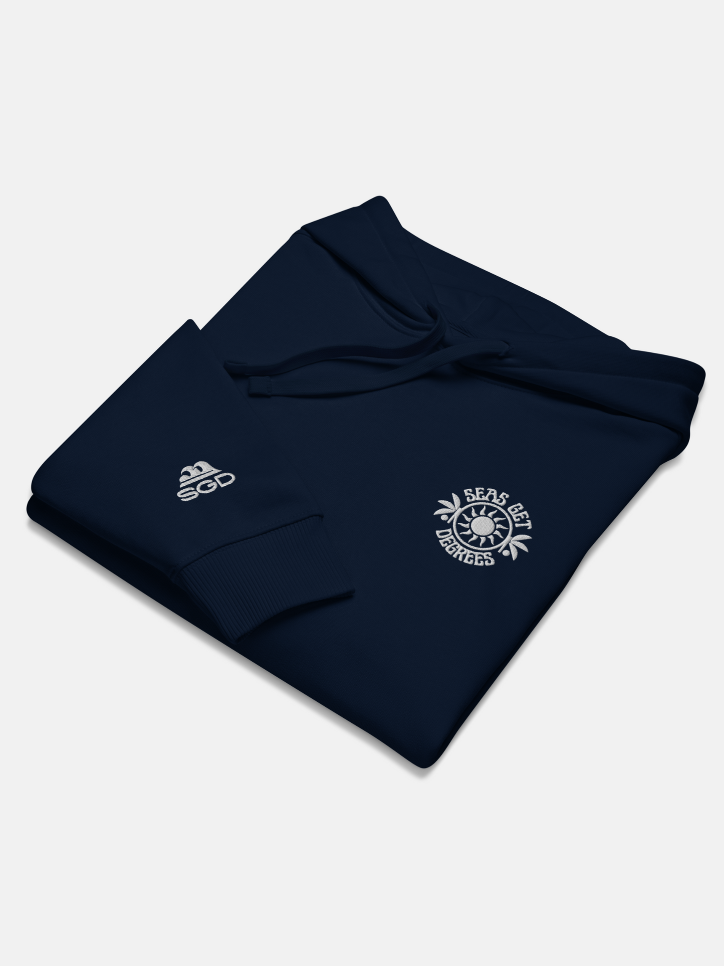 Chase the Sun Oversized Embroidered Hoodie by Seas Get Degrees