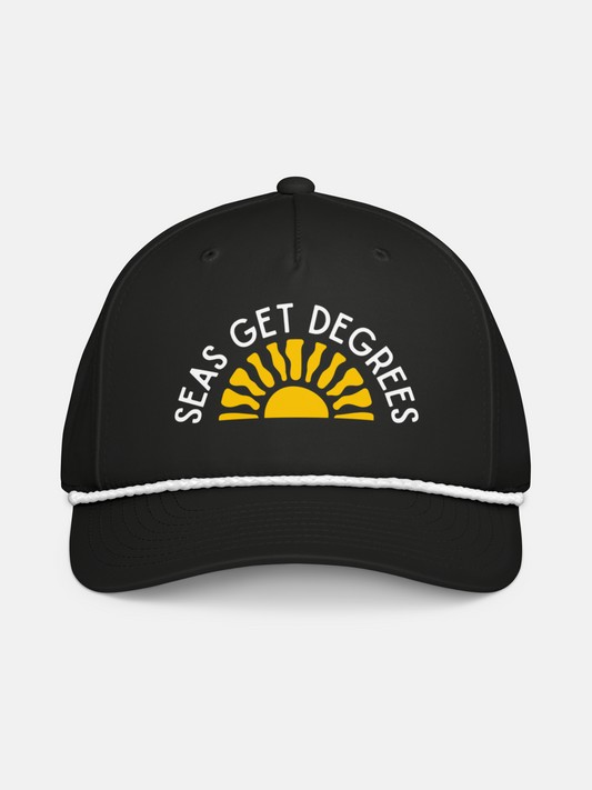 Golden Tide Rope Hat by Seas Get Degrees