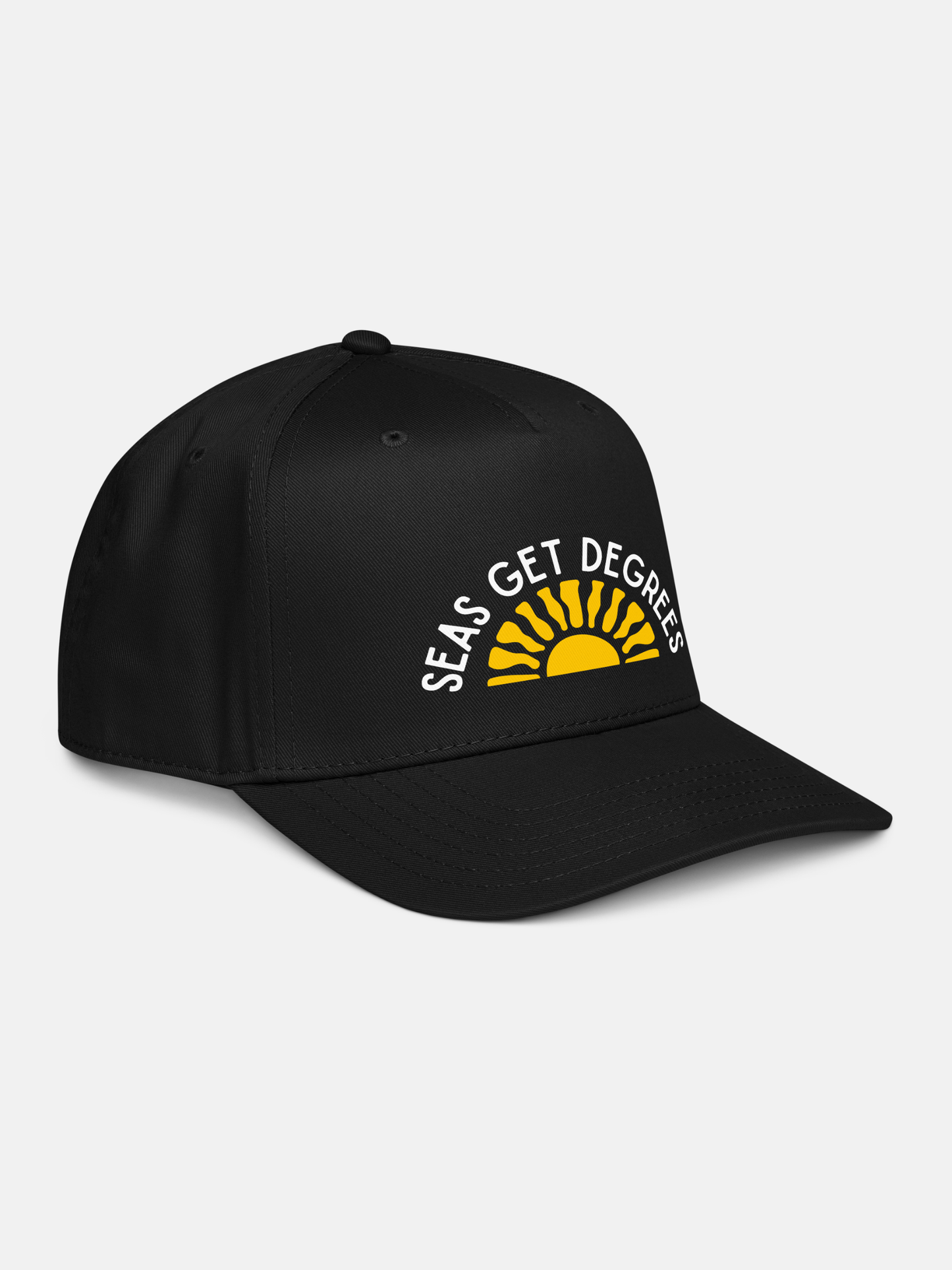 Golden Tide Snapback by Seas Get Degrees
