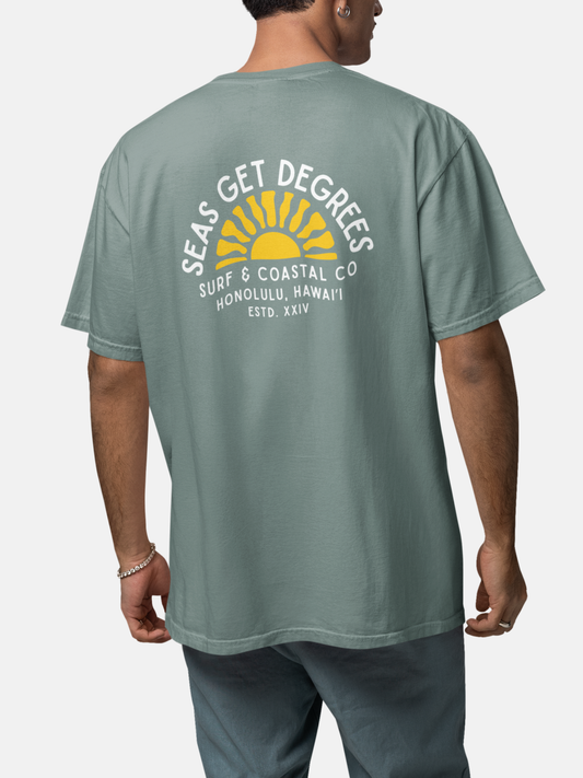 Golden Tide Tee by Seas Get Degrees