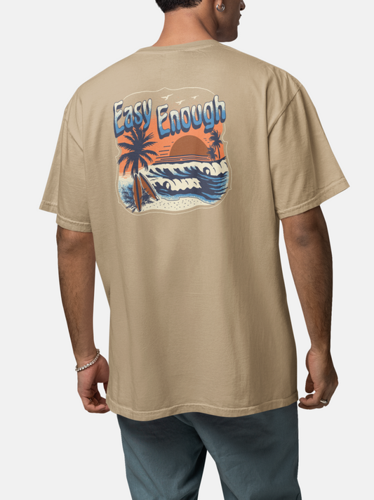 EASY ENOUGH OVERSIZED TEE