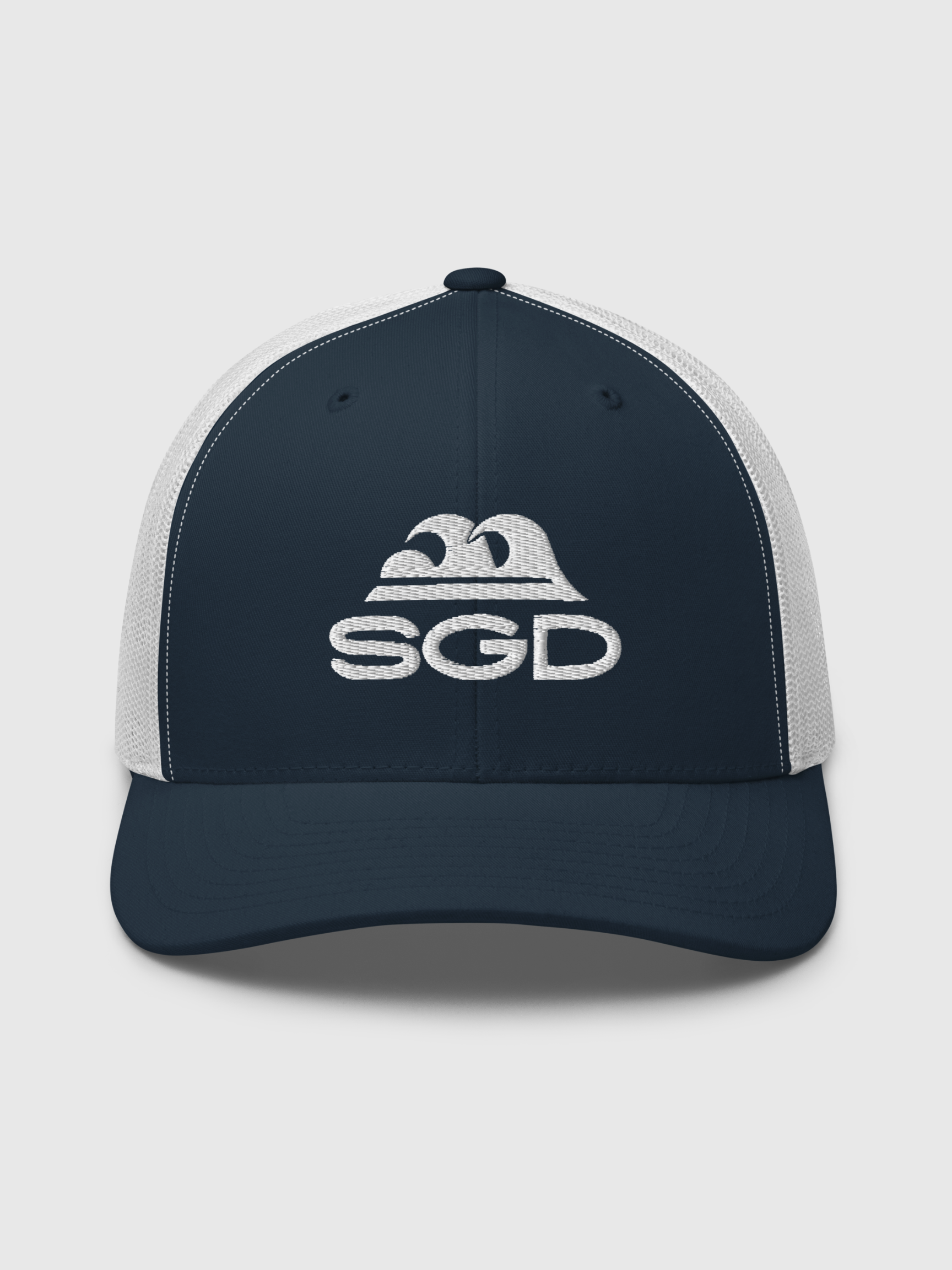 Blue Tide SGD Trucker Hat by Seas Get Degrees