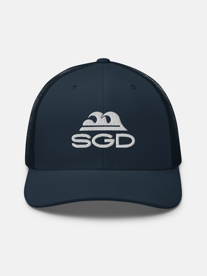 Blue Tide SGD Trucker Hat by Seas Get Degrees