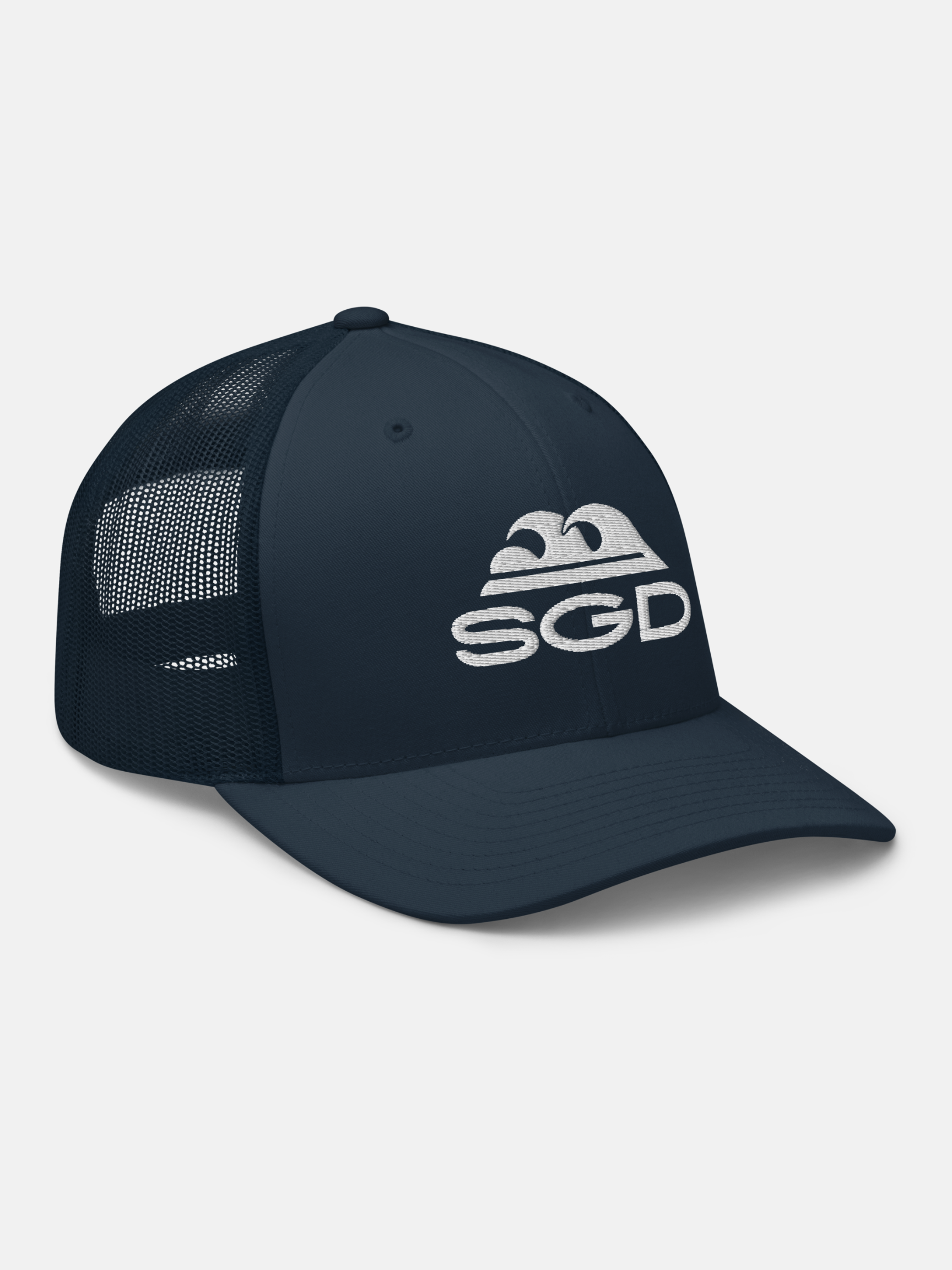Blue Tide SGD Trucker Hat by Seas Get Degrees