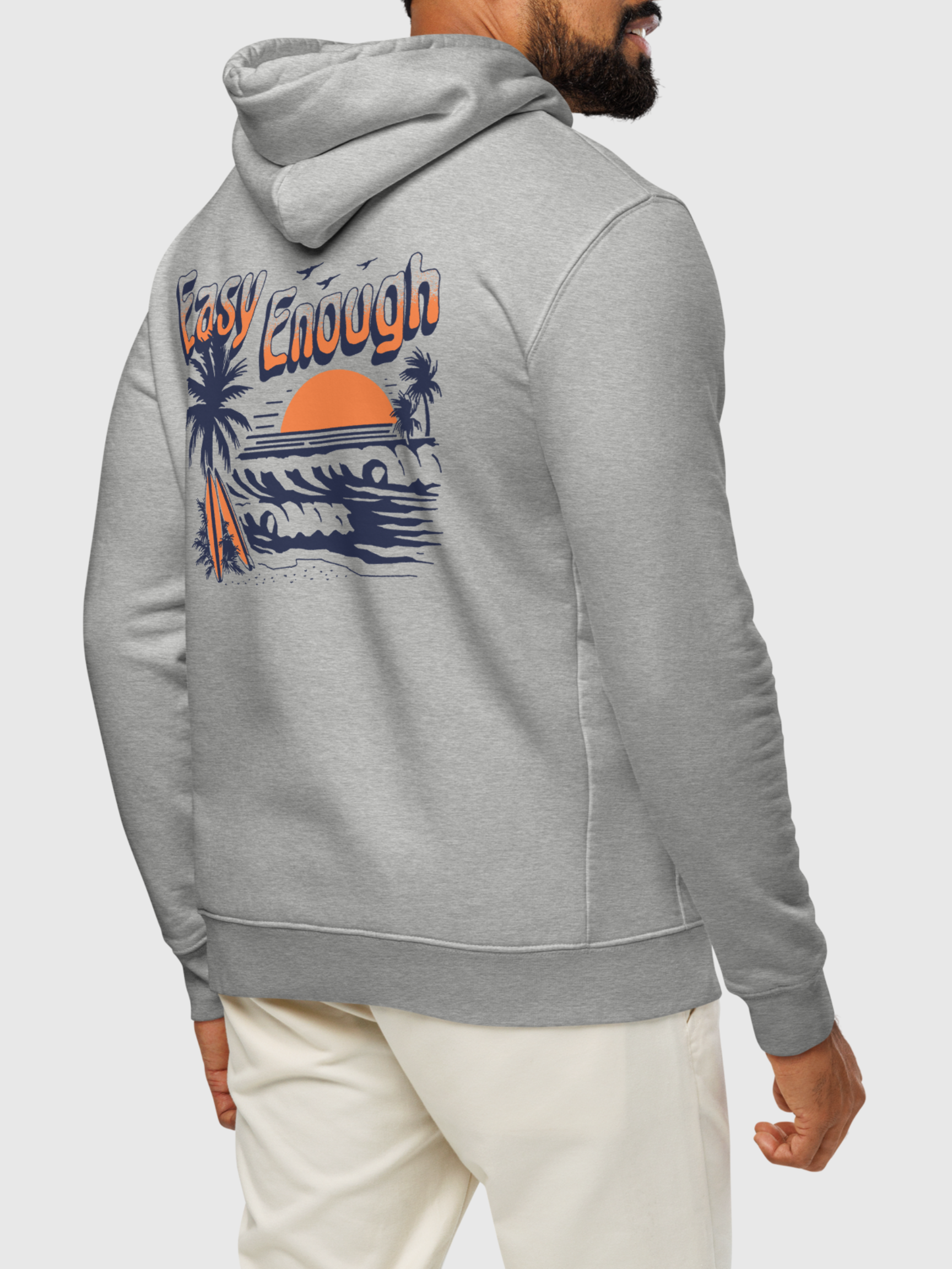 Easy Enough Cruiser Hoodie by Seas Get Degrees