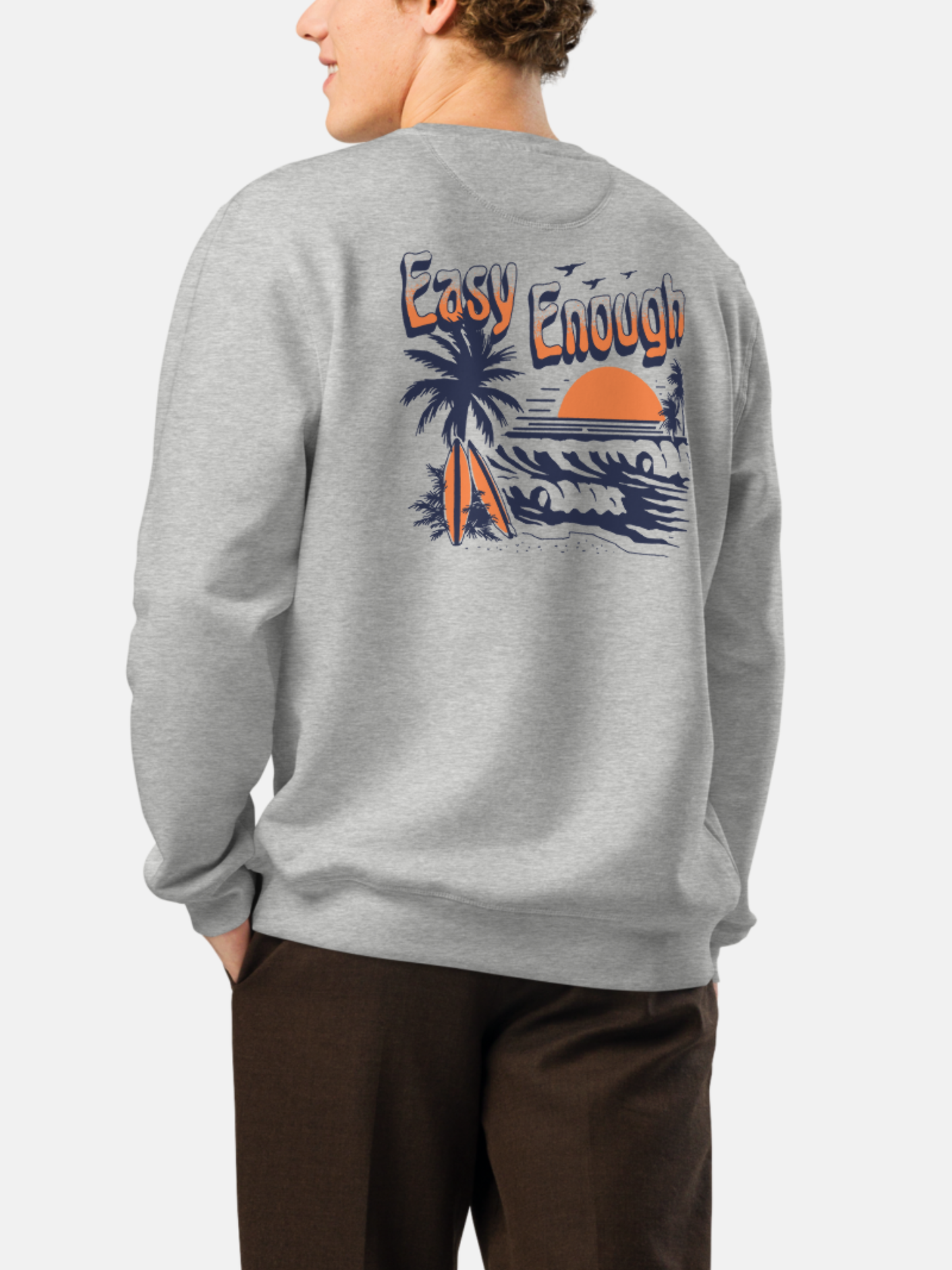 Easy Enough Roller Sweatshirt by Seas Get Degrees