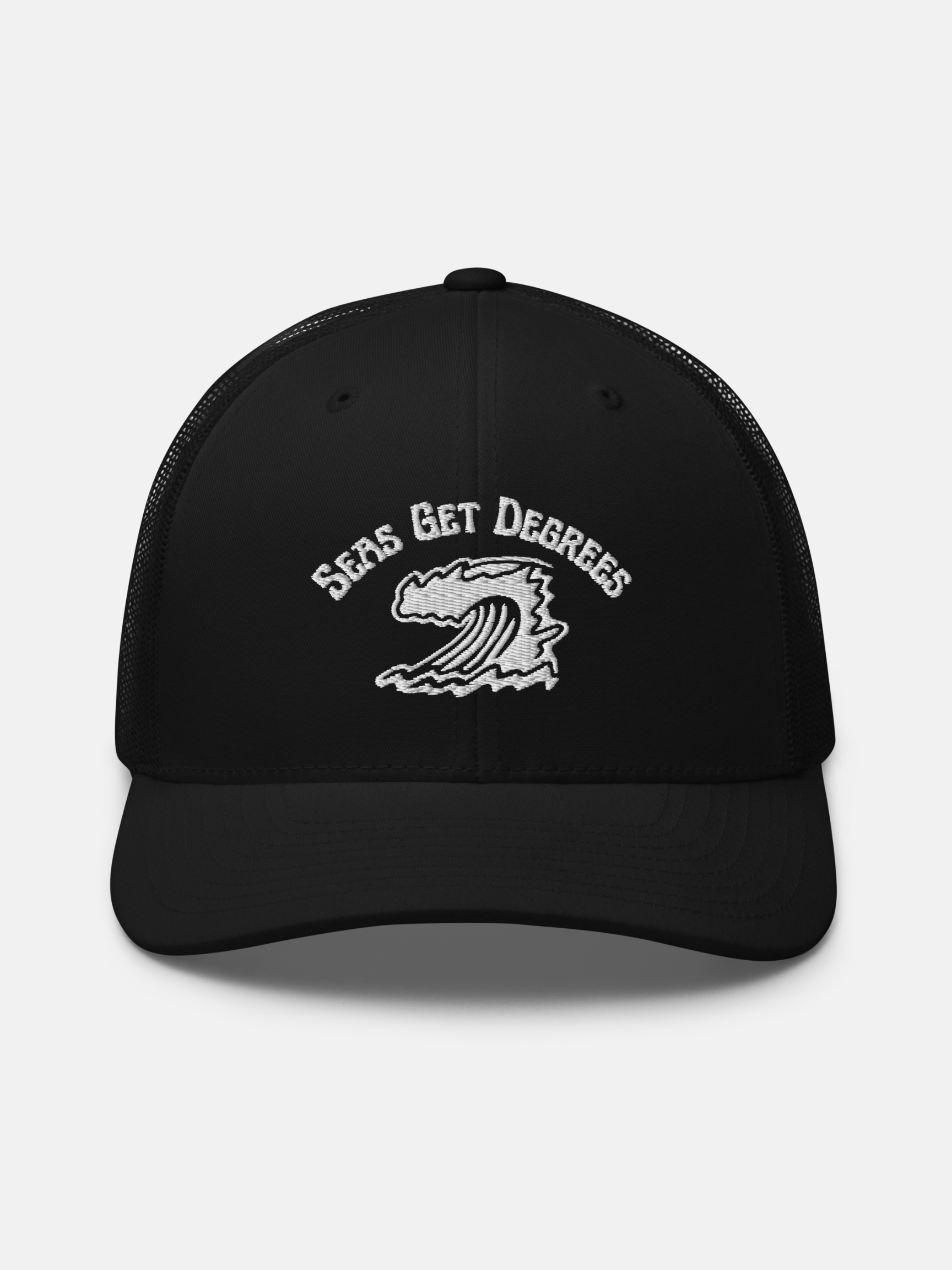 Endless Wave Trucker Hat by Seas Get Degrees