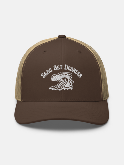 Endless Wave Trucker Hat (MC) by Seas Get Degrees