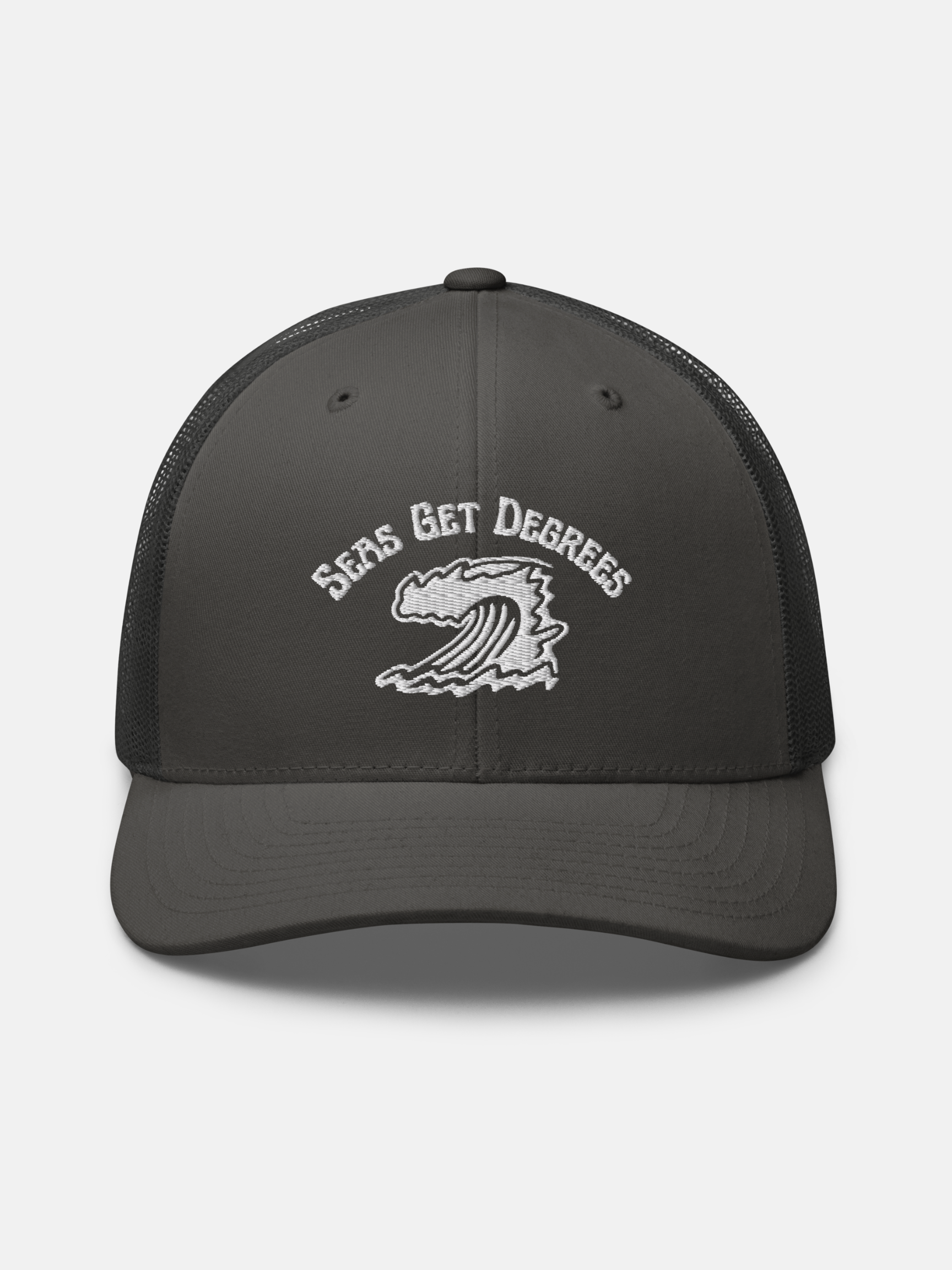 Endless Wave Trucker Hat by Seas Get Degrees