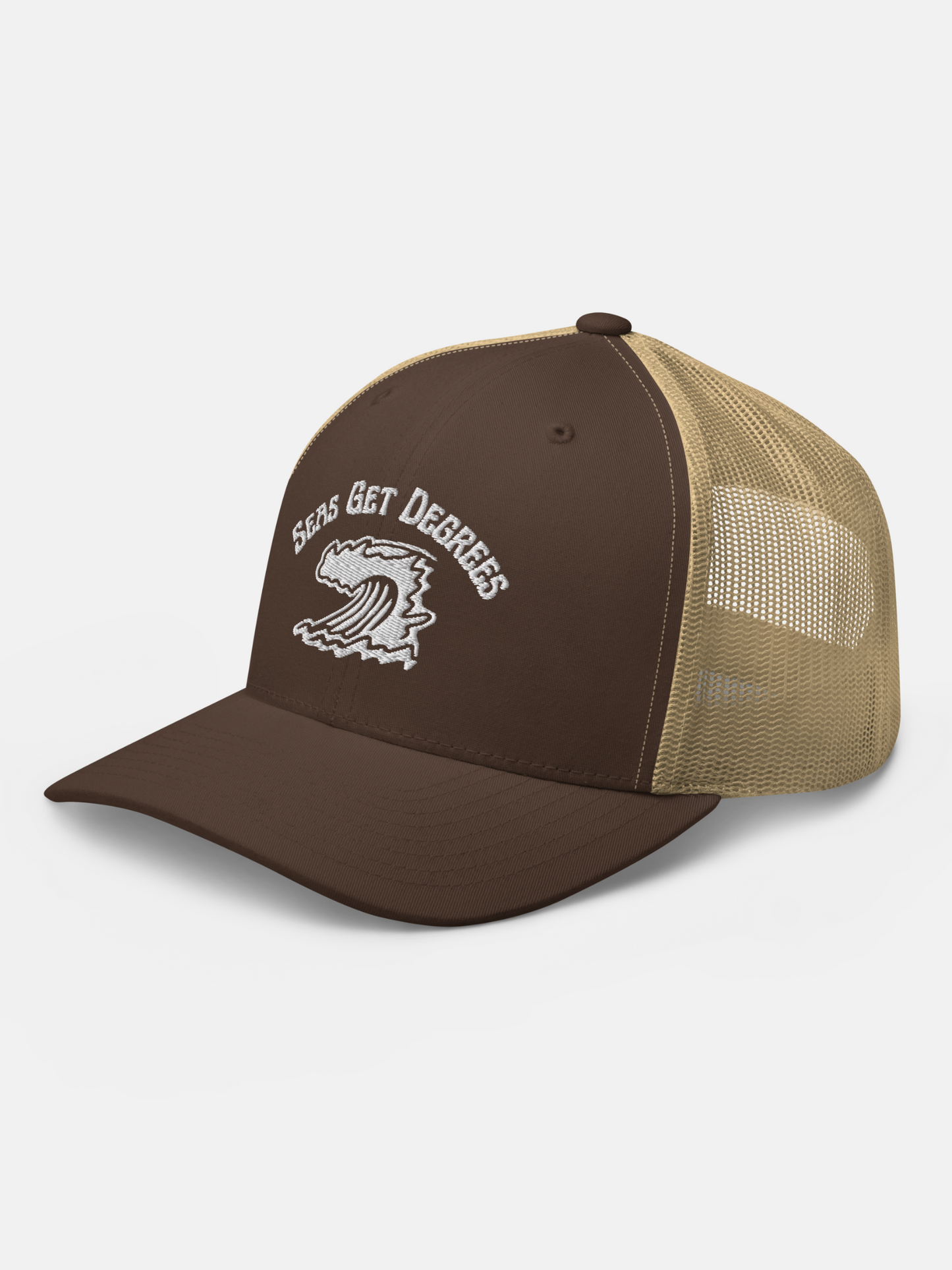 Endless Wave Trucker Hat (MC) by Seas Get Degrees