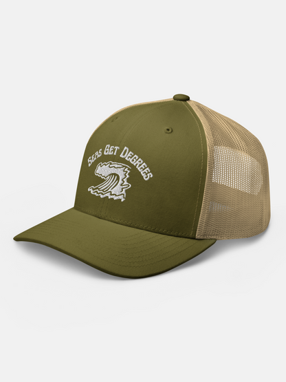 Endless Wave Trucker Hat (MC) by Seas Get Degrees