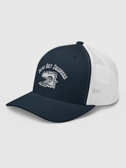 Endless Wave Trucker Hat (MC) by Seas Get Degrees