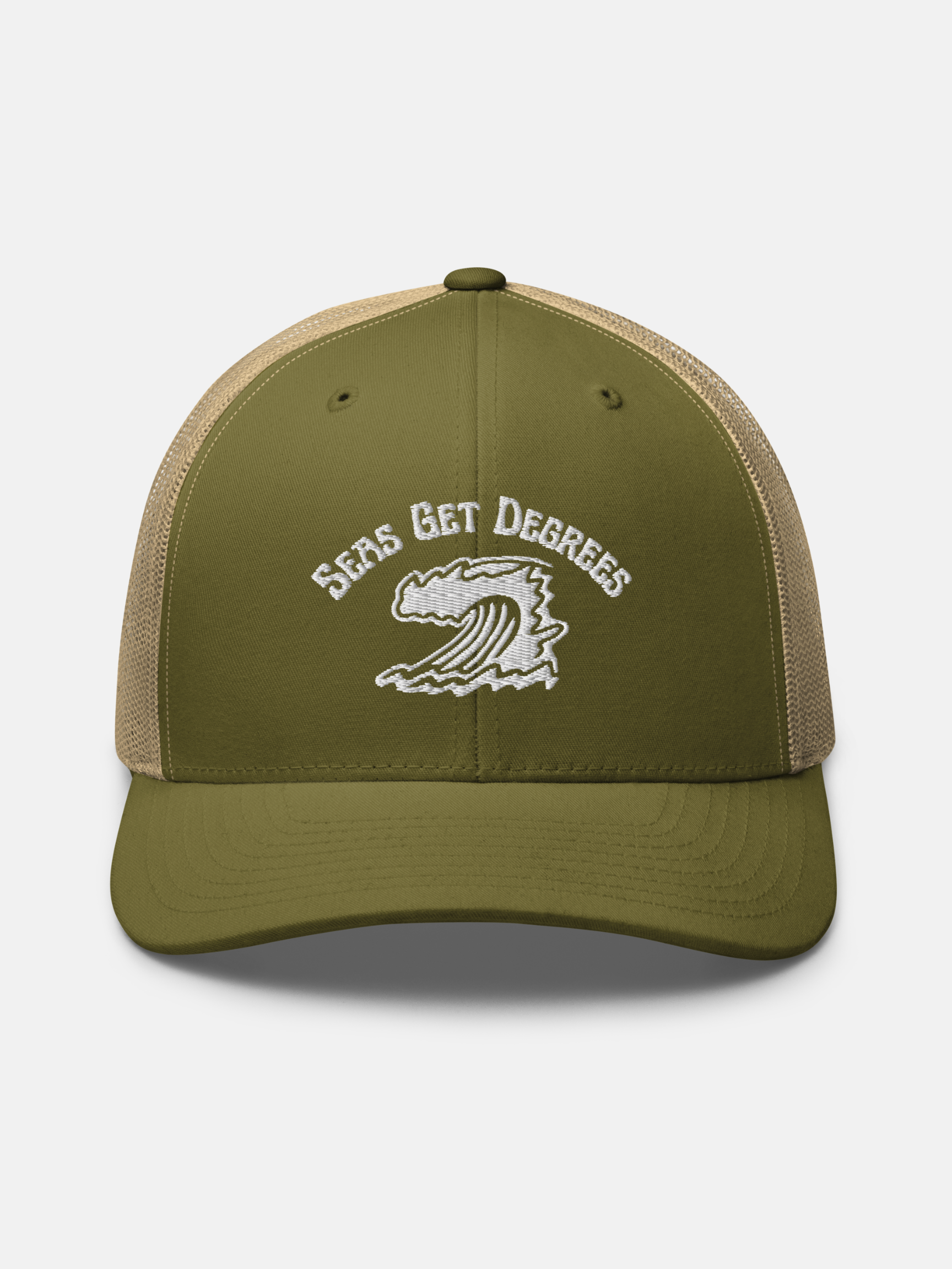 Endless Wave Trucker Hat (MC) by Seas Get Degrees