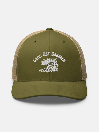 Endless Wave Trucker Hat (MC) by Seas Get Degrees
