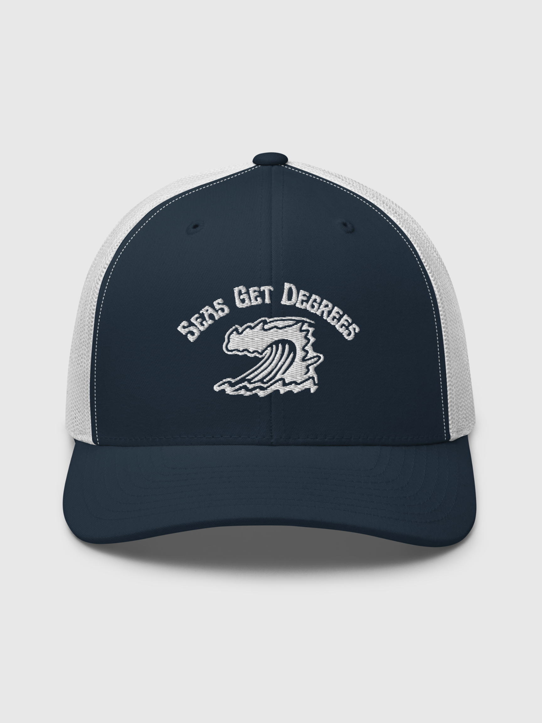Endless Wave Trucker Hat (MC) by Seas Get Degrees