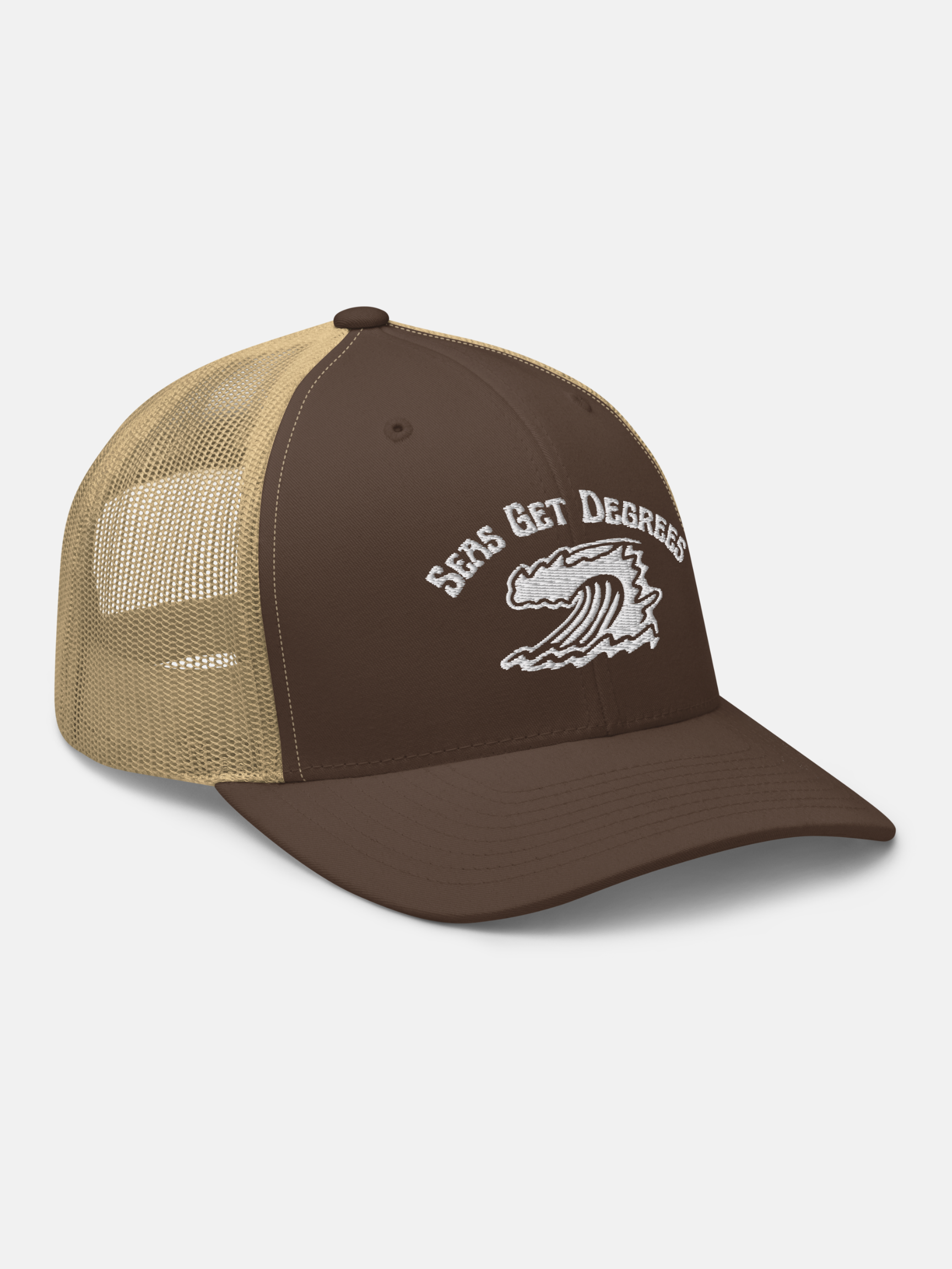 Endless Wave Trucker Hat (MC) by Seas Get Degrees