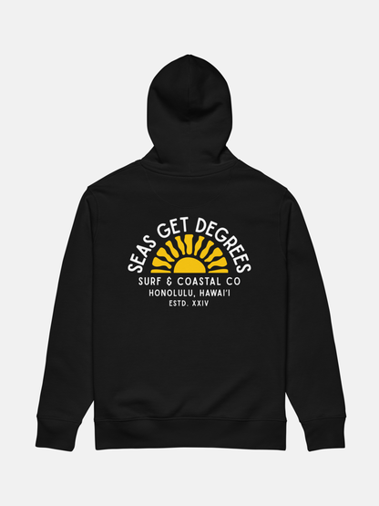Golden Tide Cruiser Hoodie by Seas Get Degrees