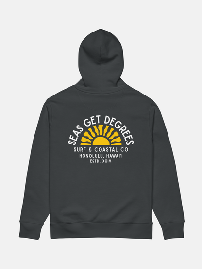 Golden Tide Cruiser Hoodie by Seas Get Degrees