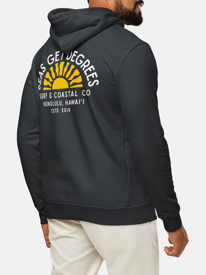 Golden Tide Cruiser Hoodie by Seas Get Degrees