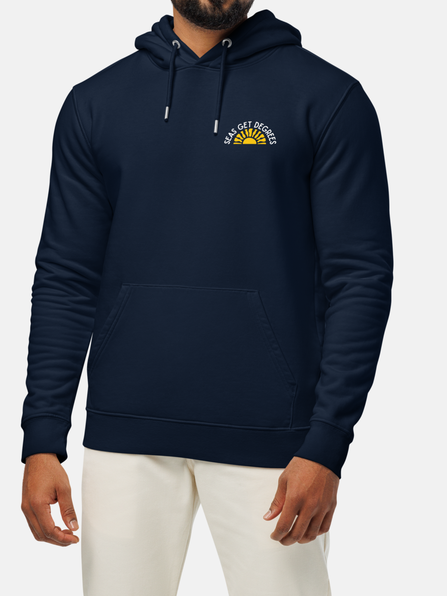 Golden Tide Cruiser Hoodie by Seas Get Degrees