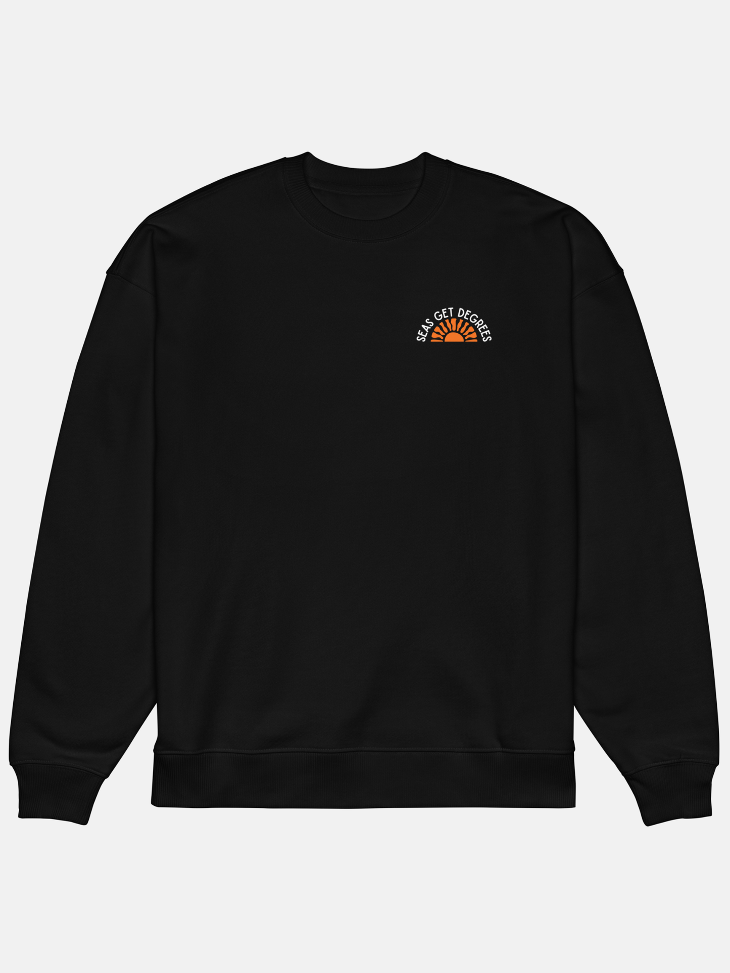Golden Tide Oversized Sweatshirt by Seas Get Degrees