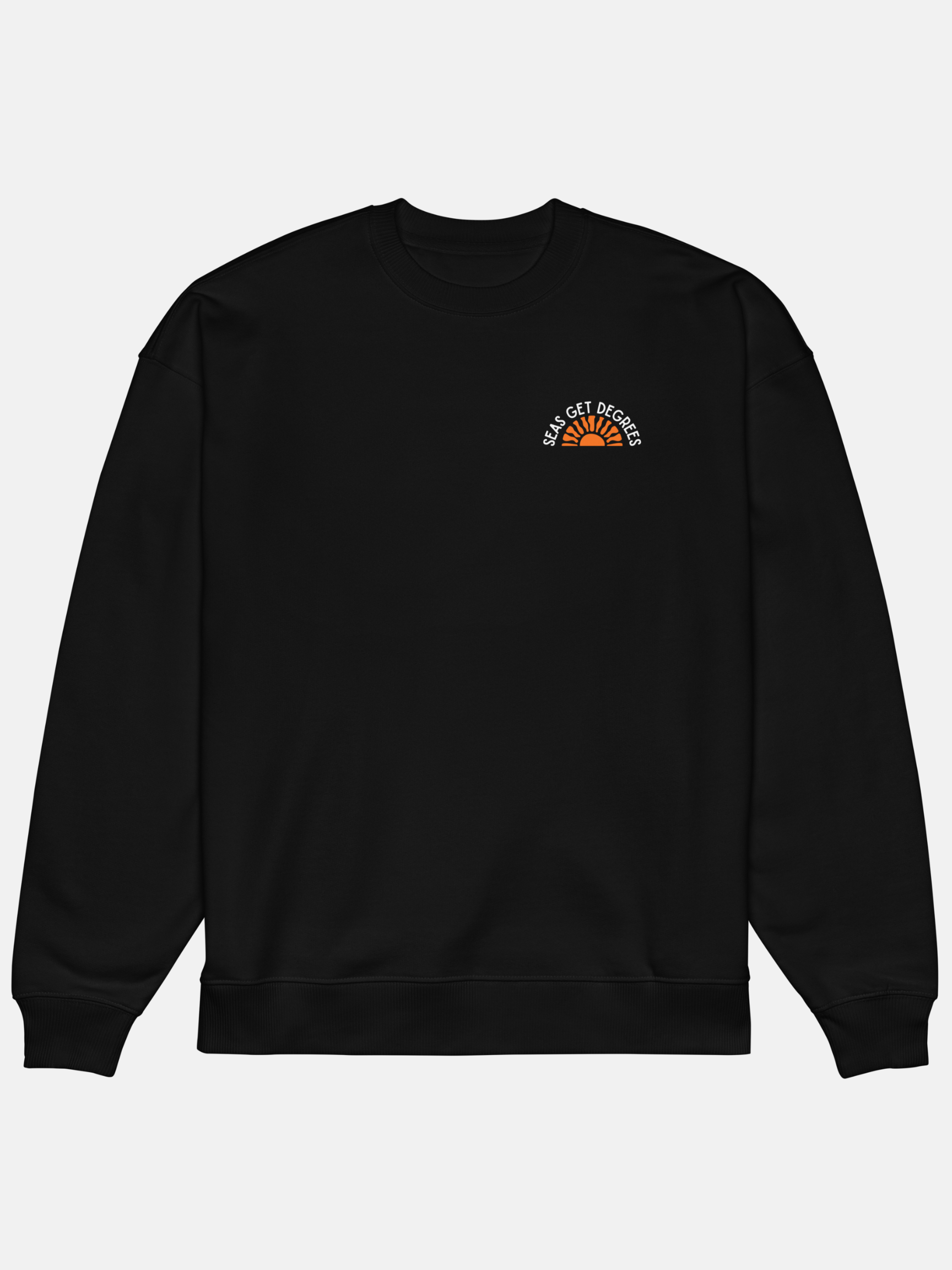 Golden Tide Oversized Sweatshirt by Seas Get Degrees