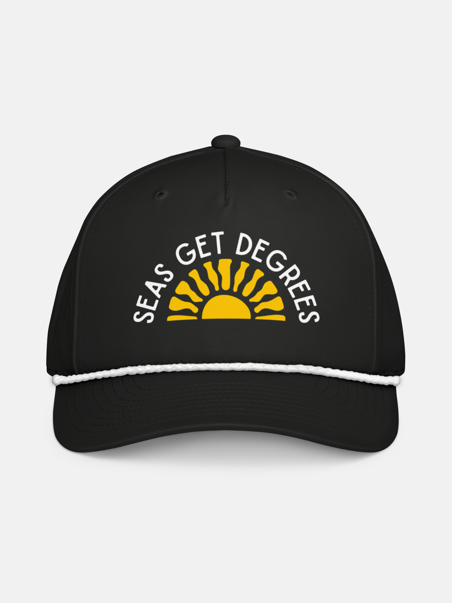 Golden Tide Rope Hat by Seas Get Degrees