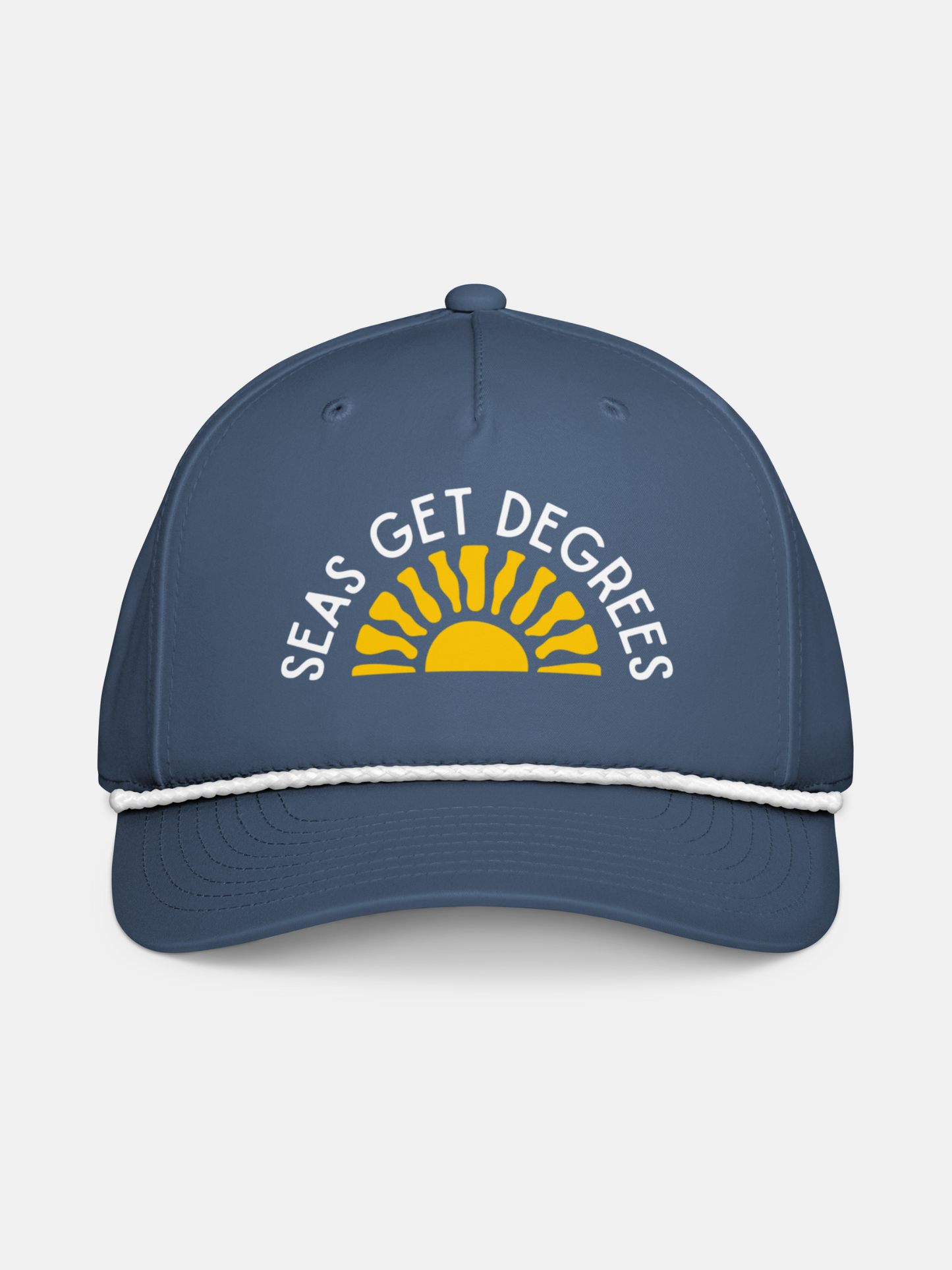 Golden Tide Rope Hat by Seas Get Degrees
