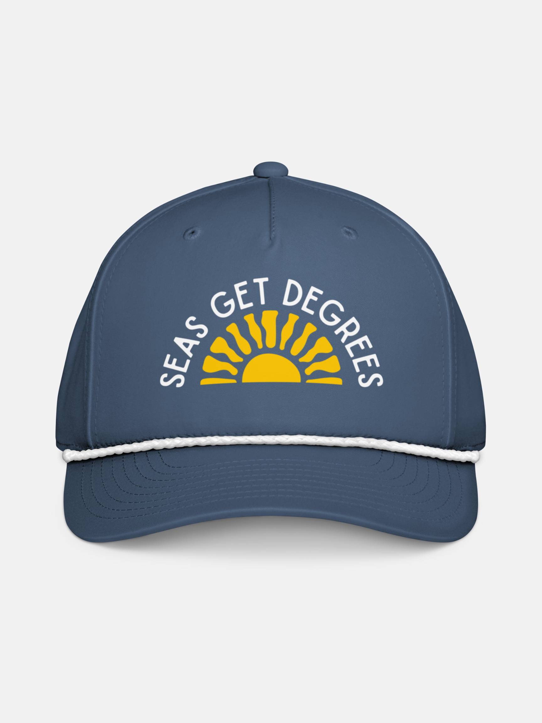 Golden Tide Rope Hat by Seas Get Degrees