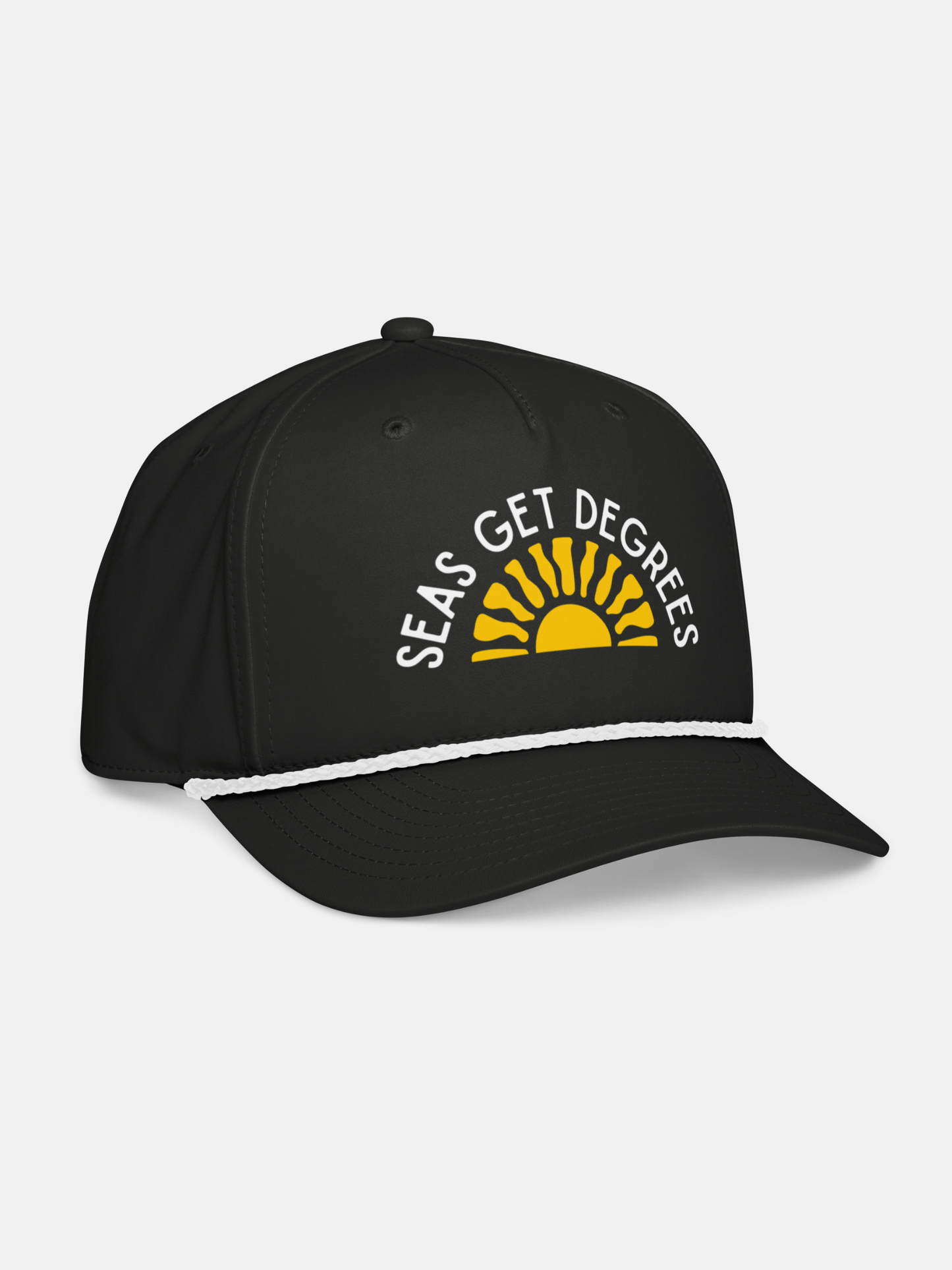Golden Tide Rope Hat by Seas Get Degrees