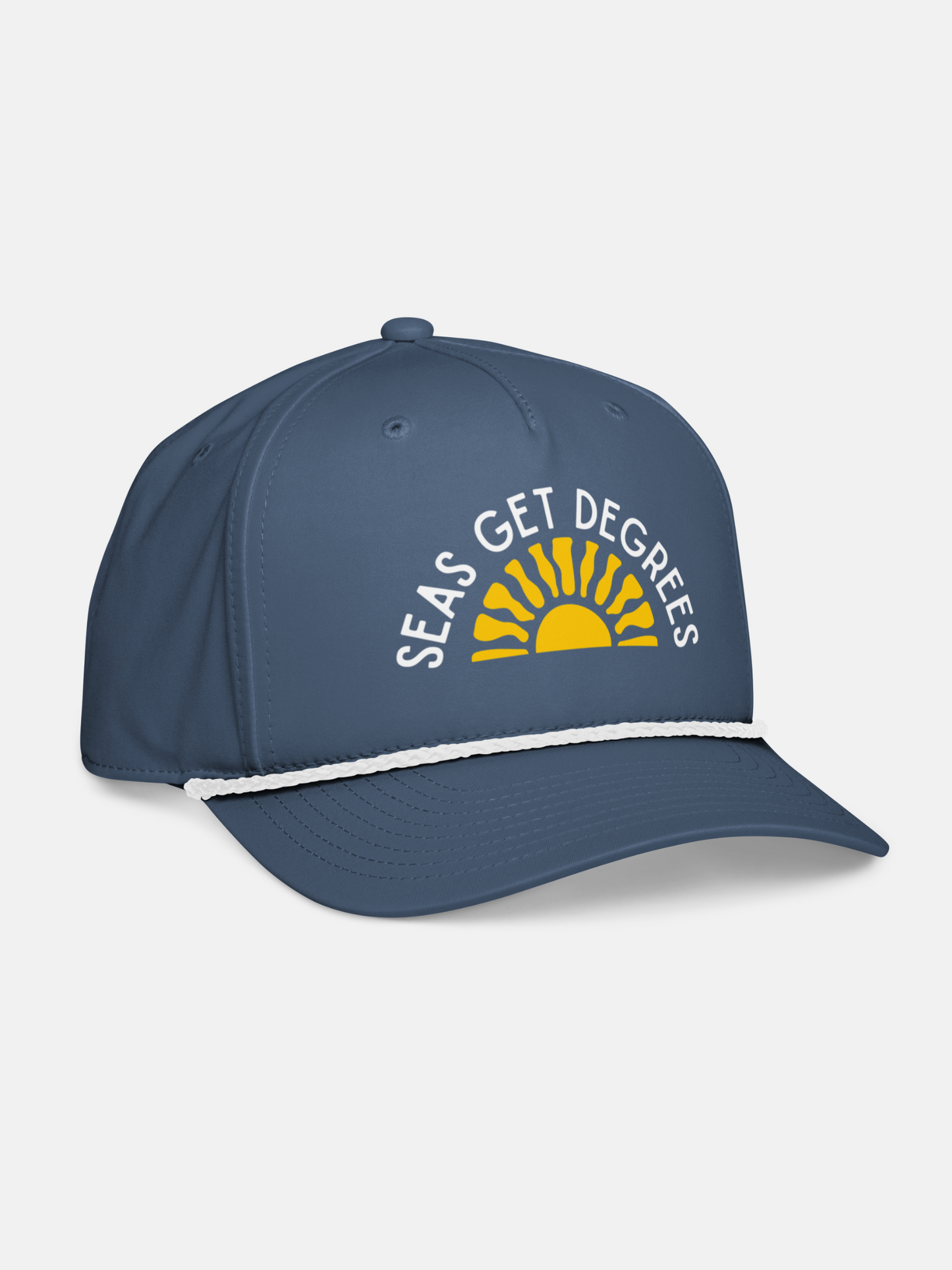 Golden Tide Rope Hat by Seas Get Degrees