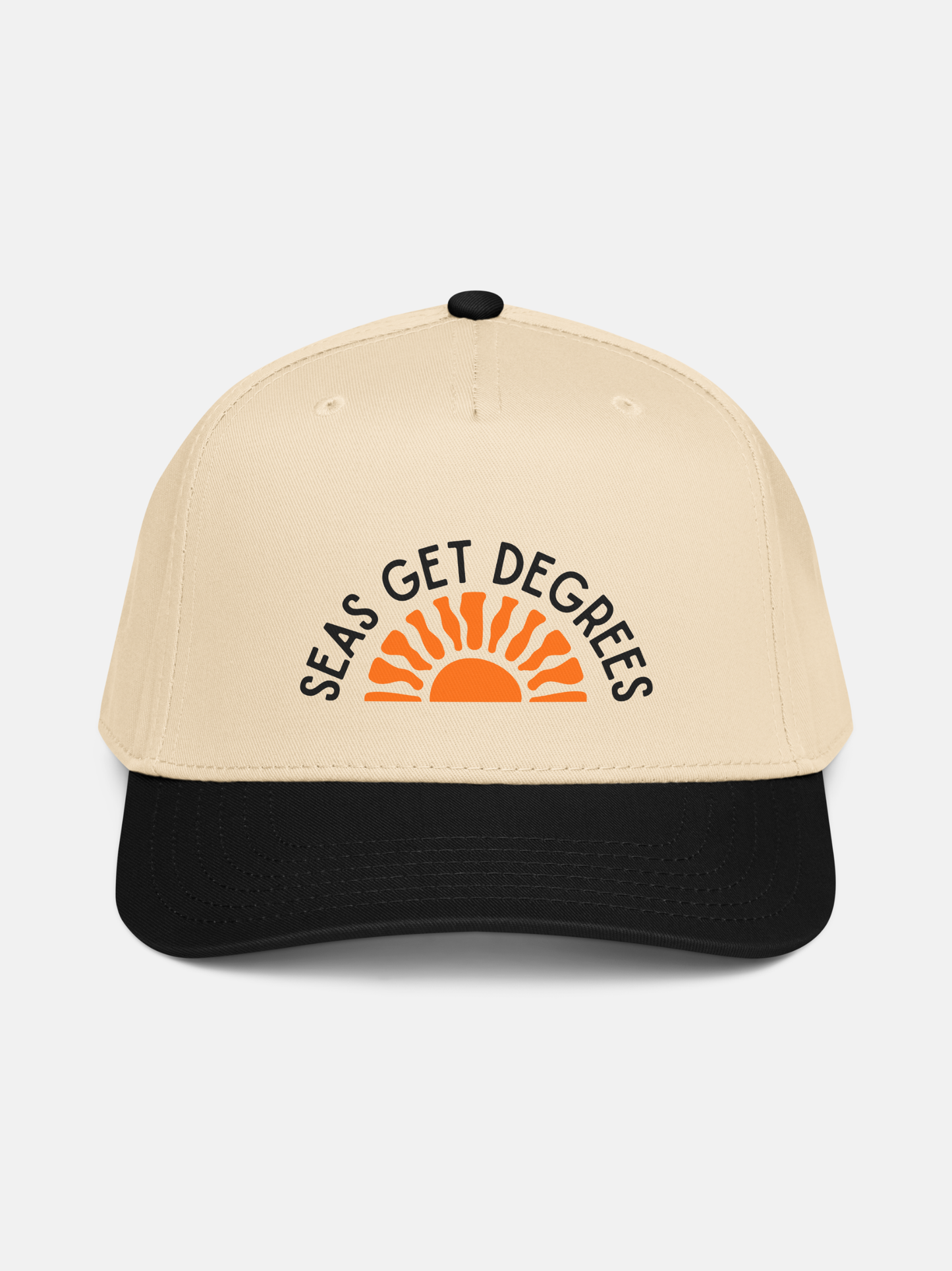 Golden Tide Snapback by Seas Get Degrees