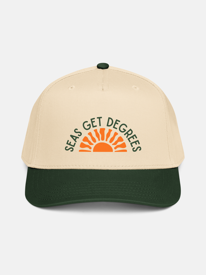 Golden Tide Snapback by Seas Get Degrees