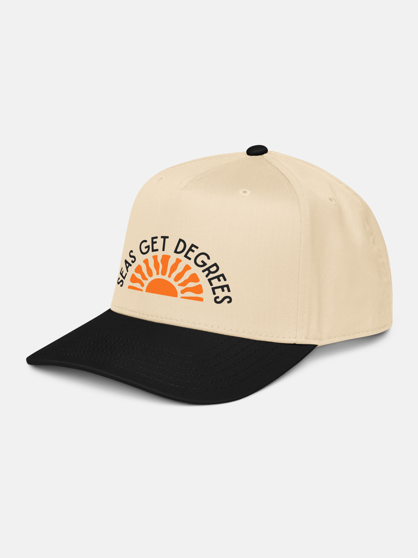 Golden Tide Snapback by Seas Get Degrees