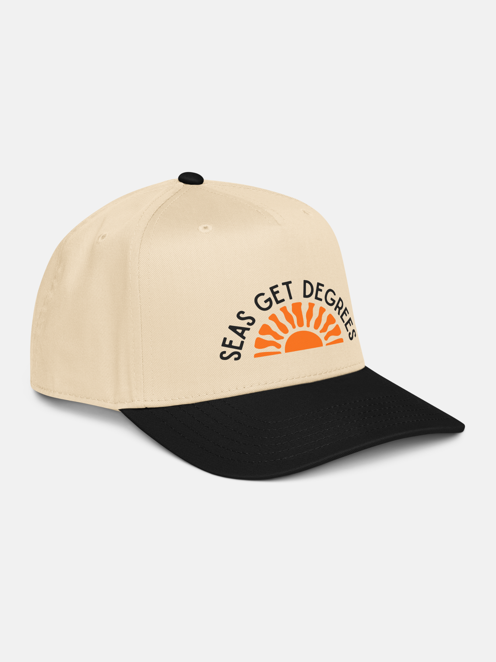 Golden Tide Snapback by Seas Get Degrees