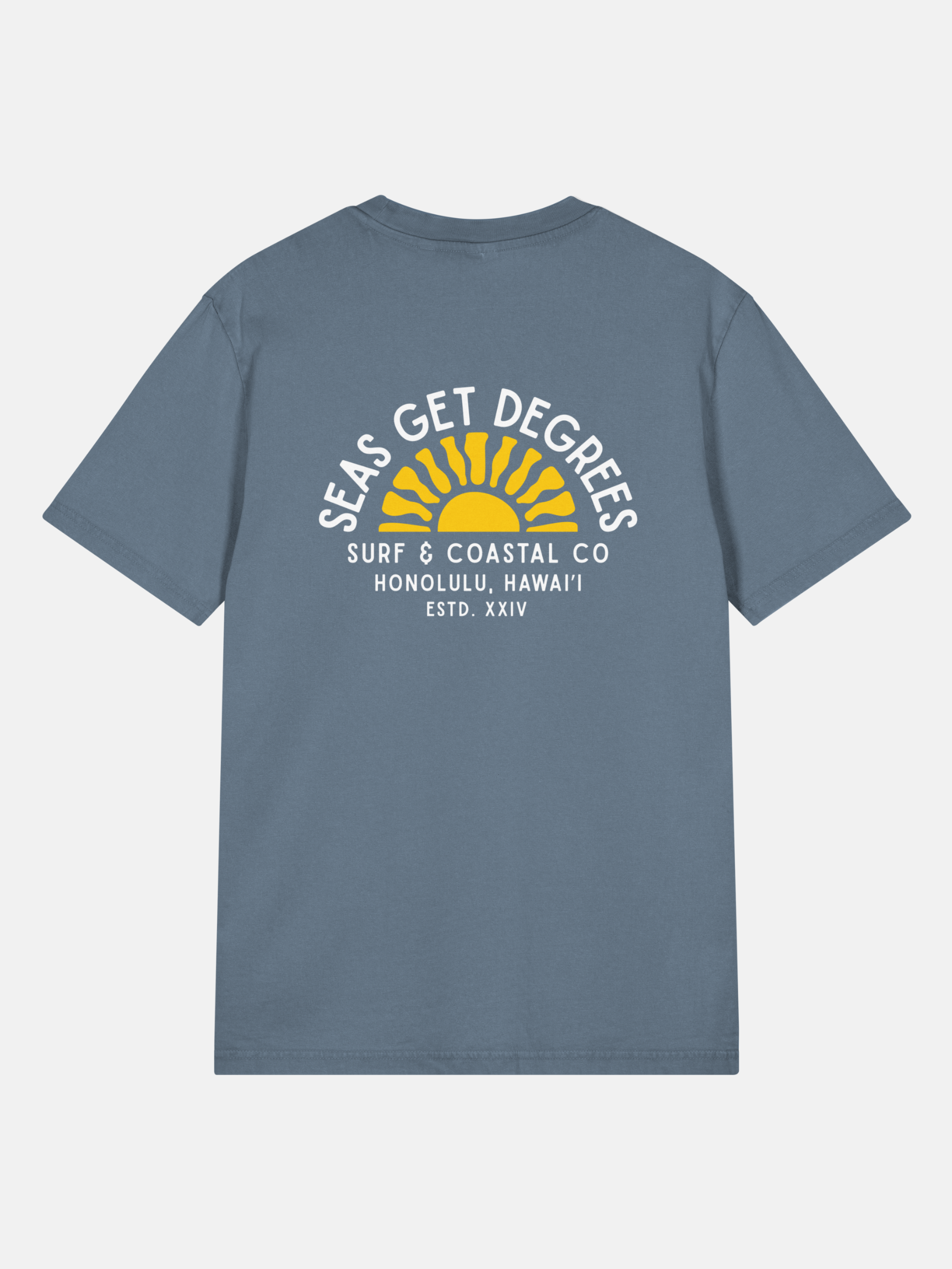 Golden Tide Tee by Seas Get Degrees