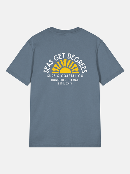 Golden Tide Tee by Seas Get Degrees
