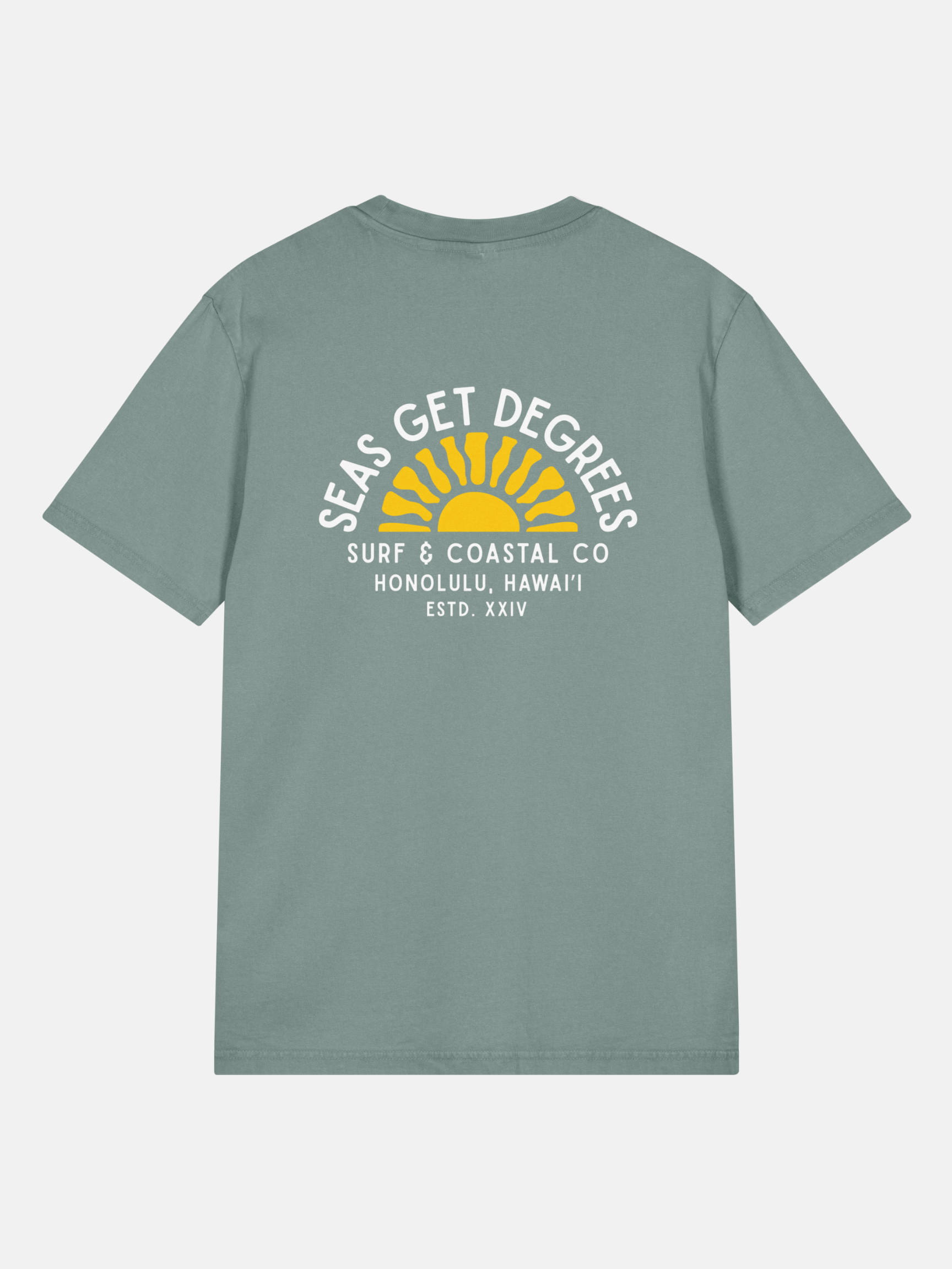 Golden Tide Tee by Seas Get Degrees