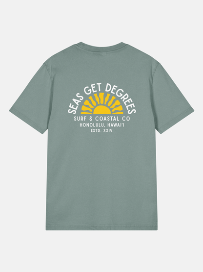 Golden Tide Tee by Seas Get Degrees