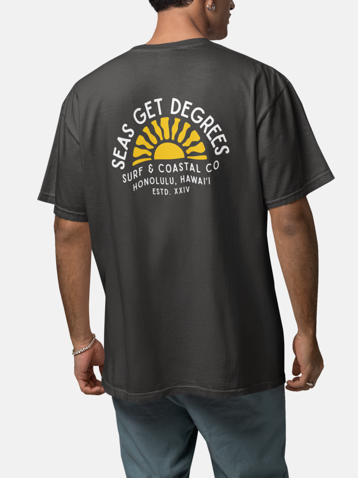 Golden Tide Tee by Seas Get Degrees
