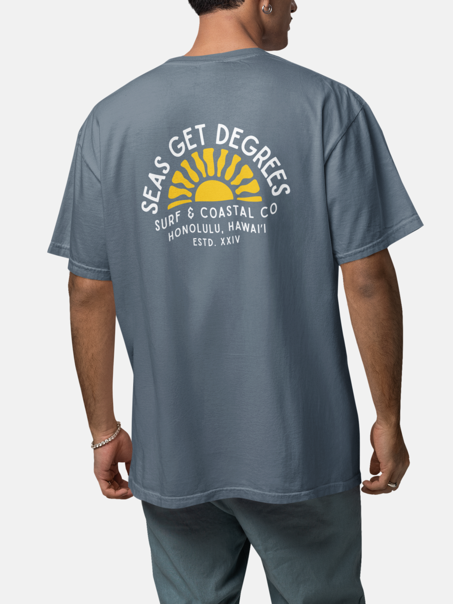 Golden Tide Tee by Seas Get Degrees