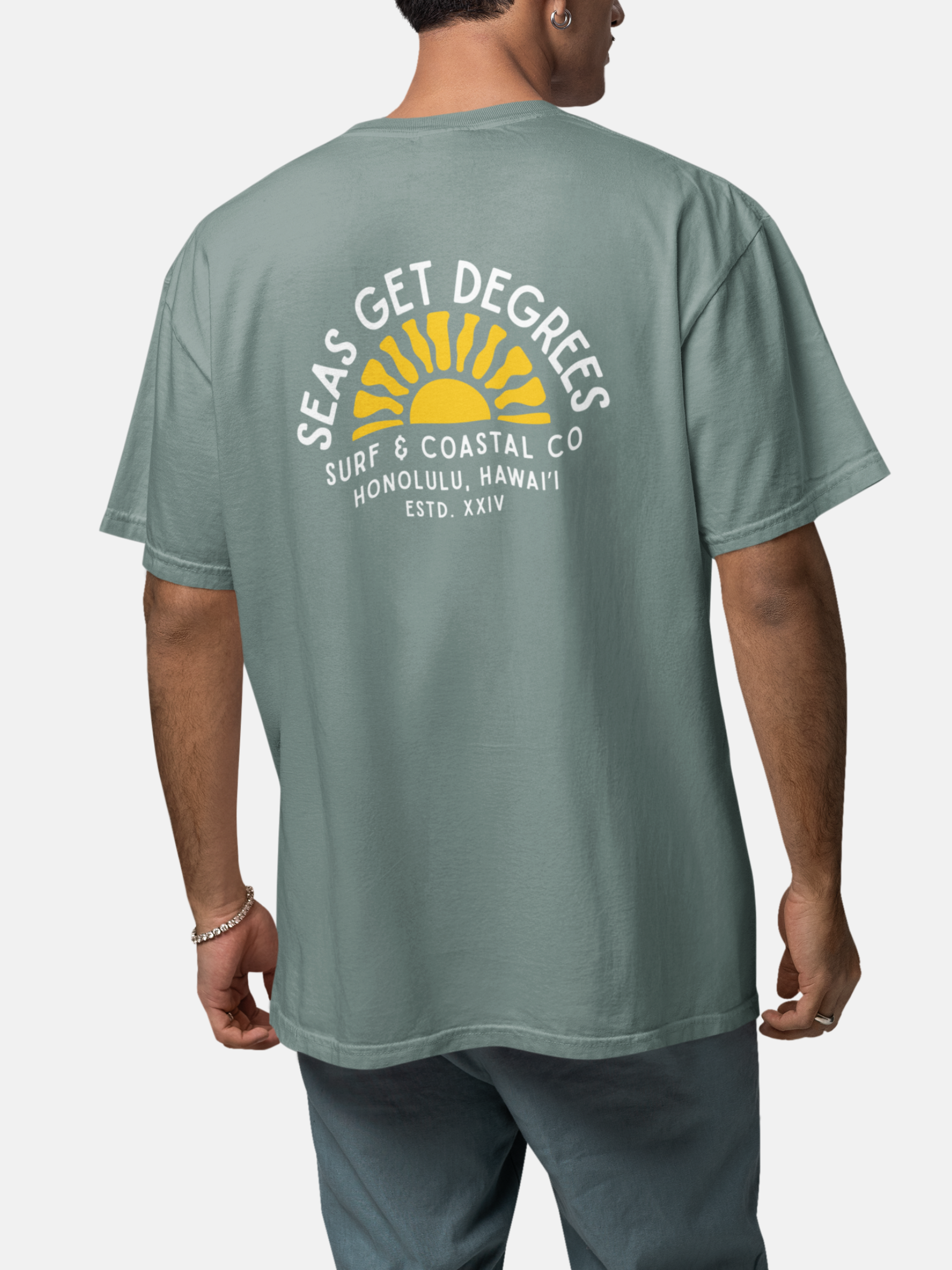 Golden Tide Tee by Seas Get Degrees