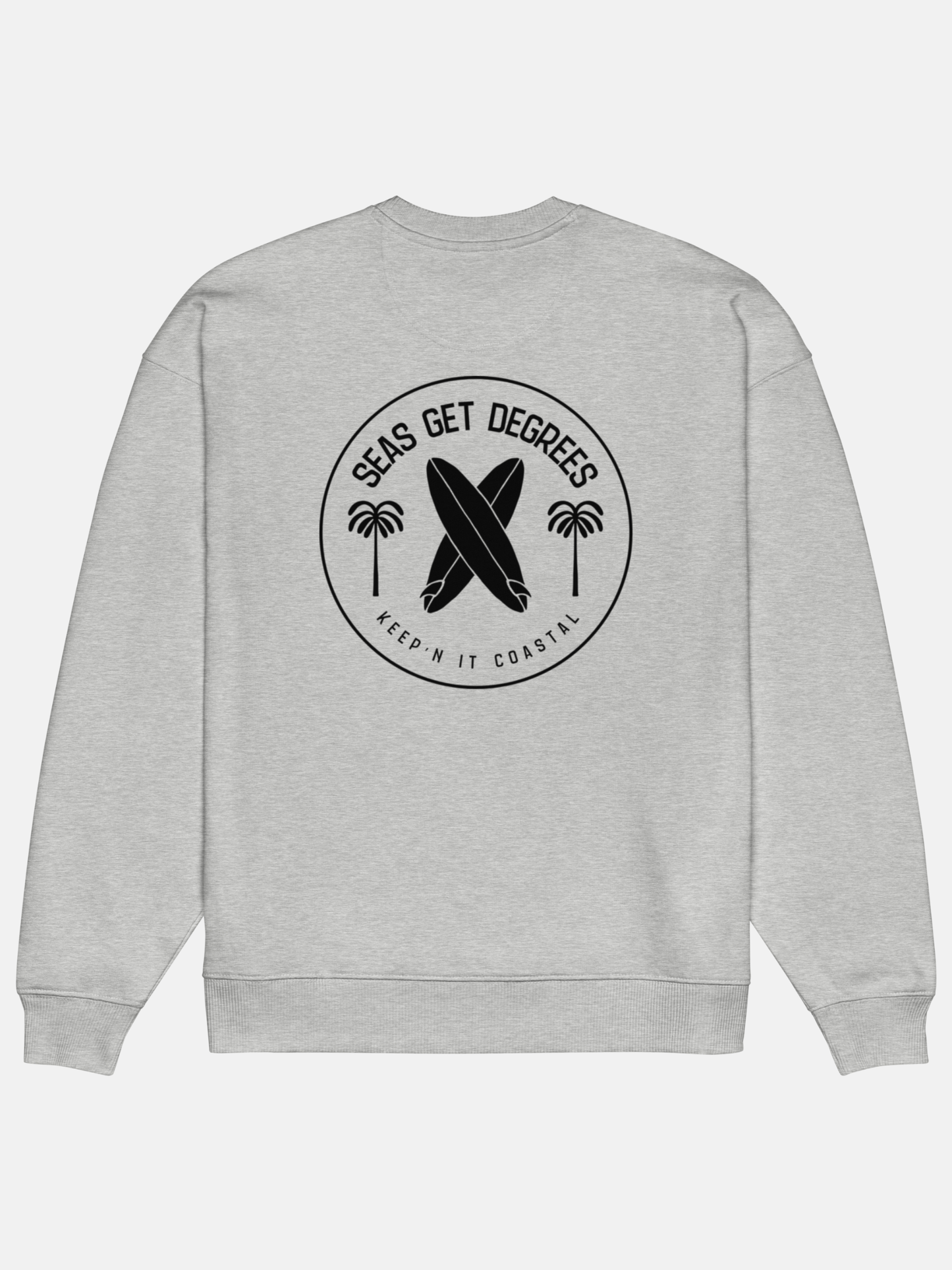 Keep'n Coastal Oversized Sweatshirt by Seas Get Degrees