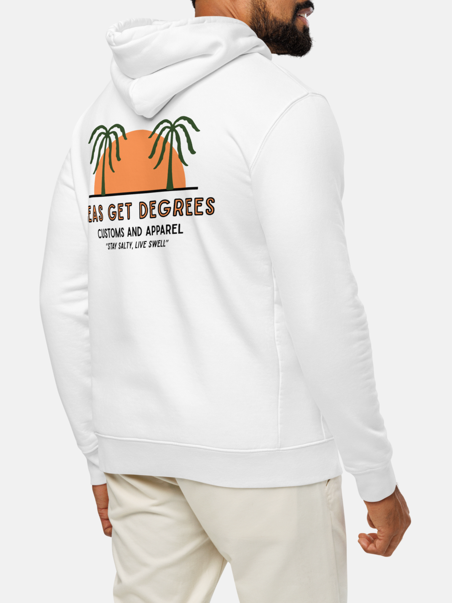 Live Swell Cruiser Hoodie by Seas Get Degrees