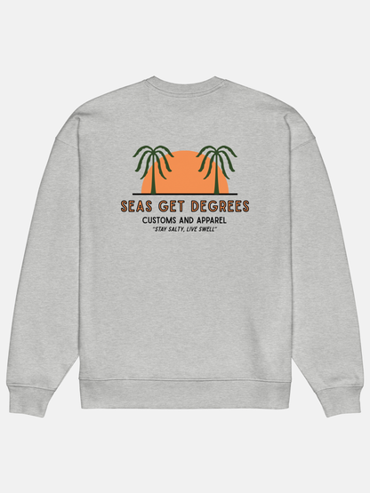 Live Swell Oversized Sweatshirt by Seas Get Degrees