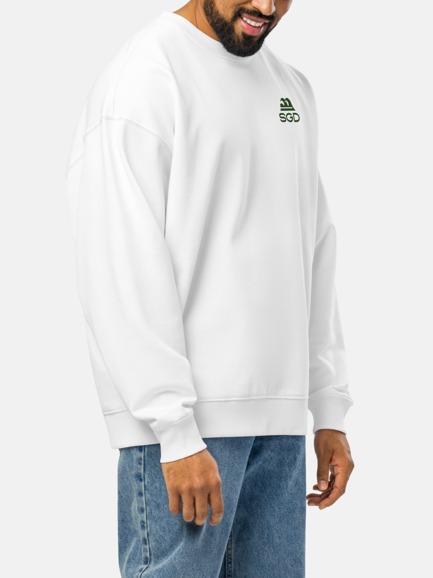 Live Swell Oversized Sweatshirt by Seas Get Degrees