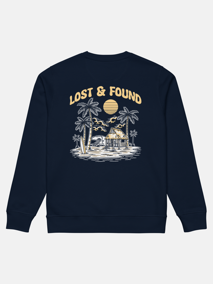 Lost & Found Roller Sweatshirt by Seas Get Degrees