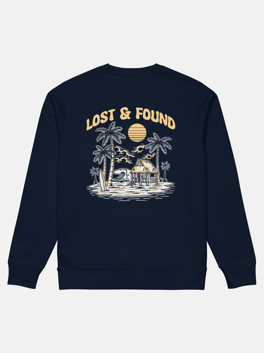 Lost & Found Roller Sweatshirt by Seas Get Degrees
