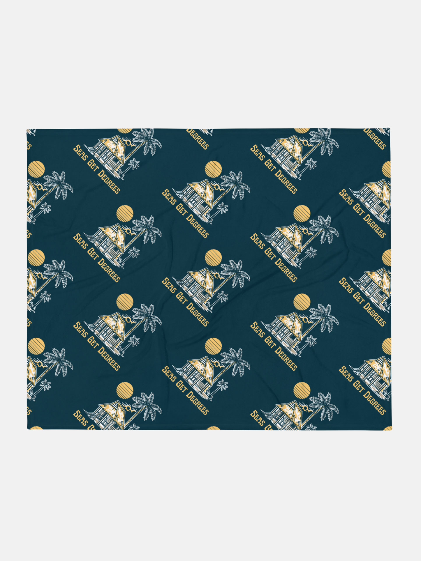 Lost & Found Throw Blanket by Seas Get Degrees