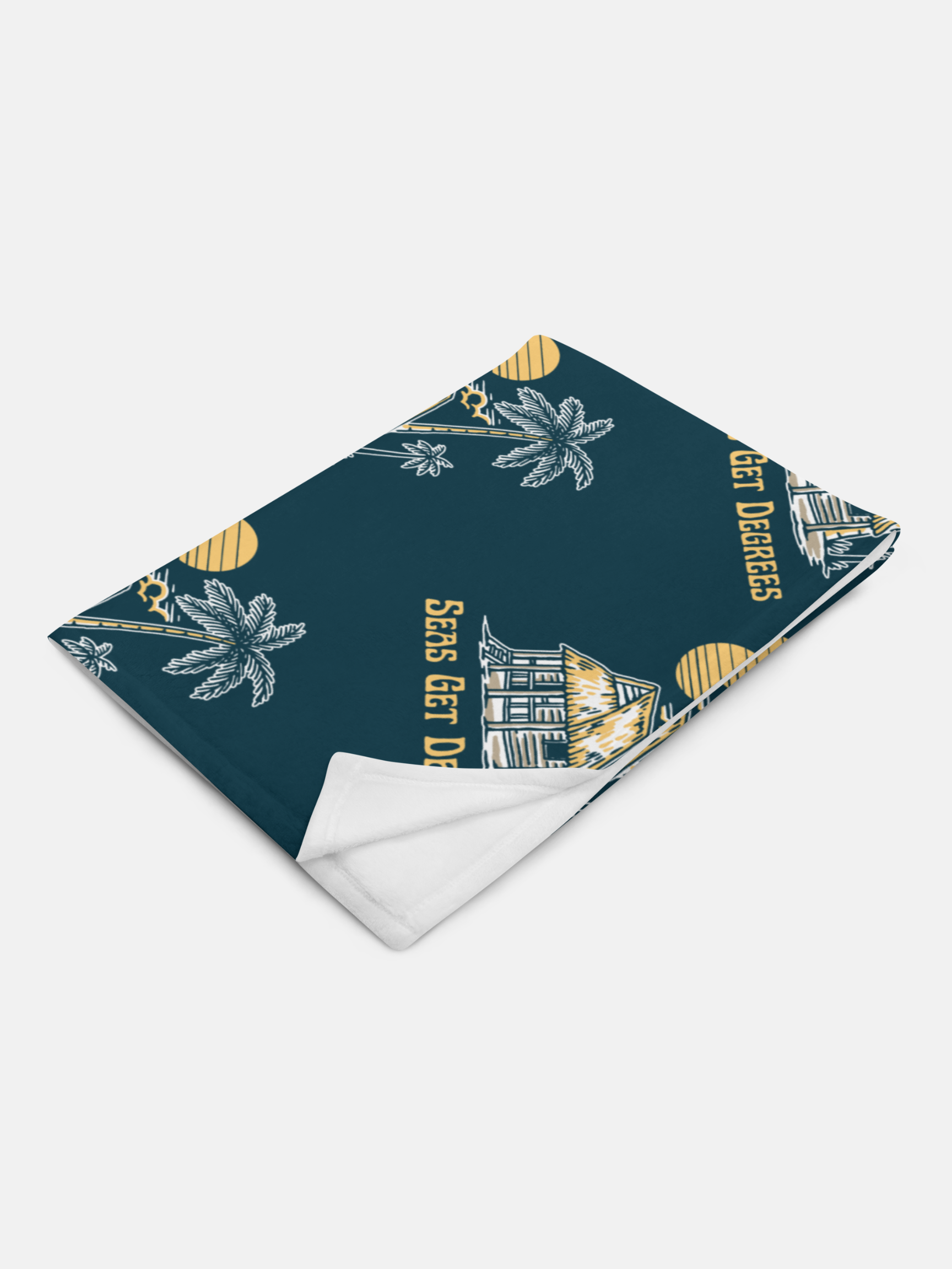 Lost & Found Throw Blanket by Seas Get Degrees